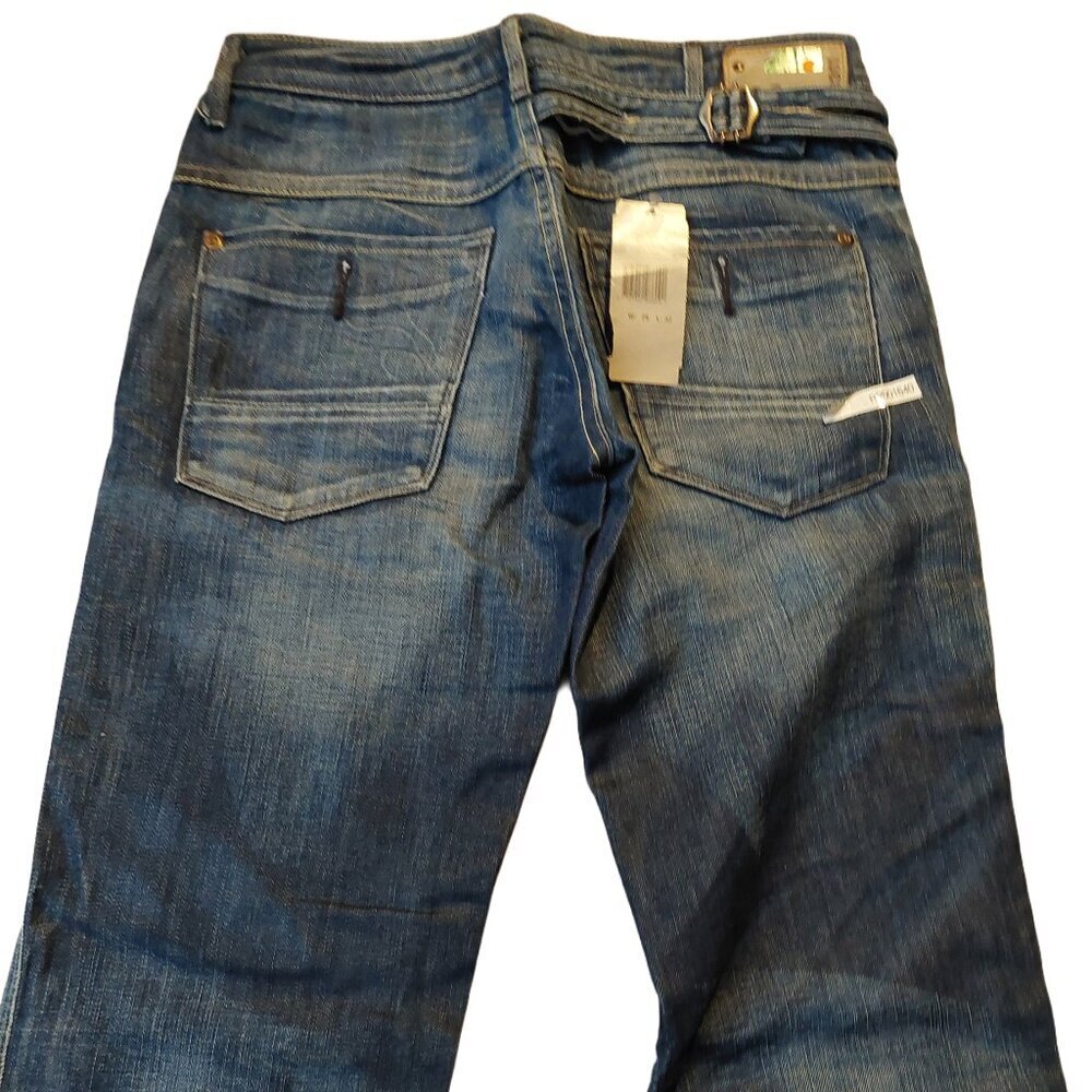 G-Star Raw Medin Loose Capital Denim Astor Blue Wash Jeans Sz 26 NWT - Picture 9 of 14